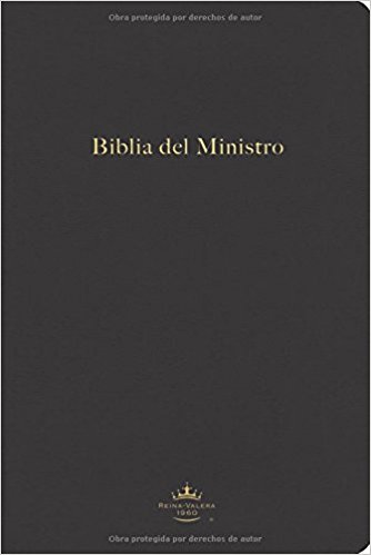 Biblia Del Ministro Reina Valera 1960 Imitación Piel Negro