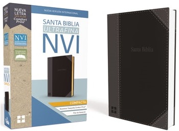 Biblia NVI Compacta Ultrafina Duotono