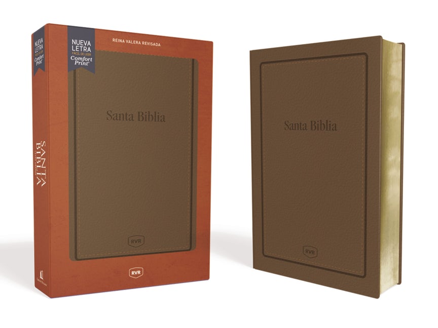 Biblia Reina Valera Letra Grande Tamaño Manual Marrón