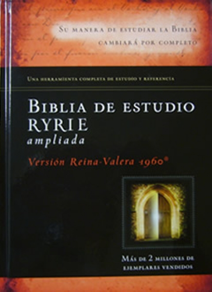 Biblia de Estudio Ryrie Ampliada con Índice