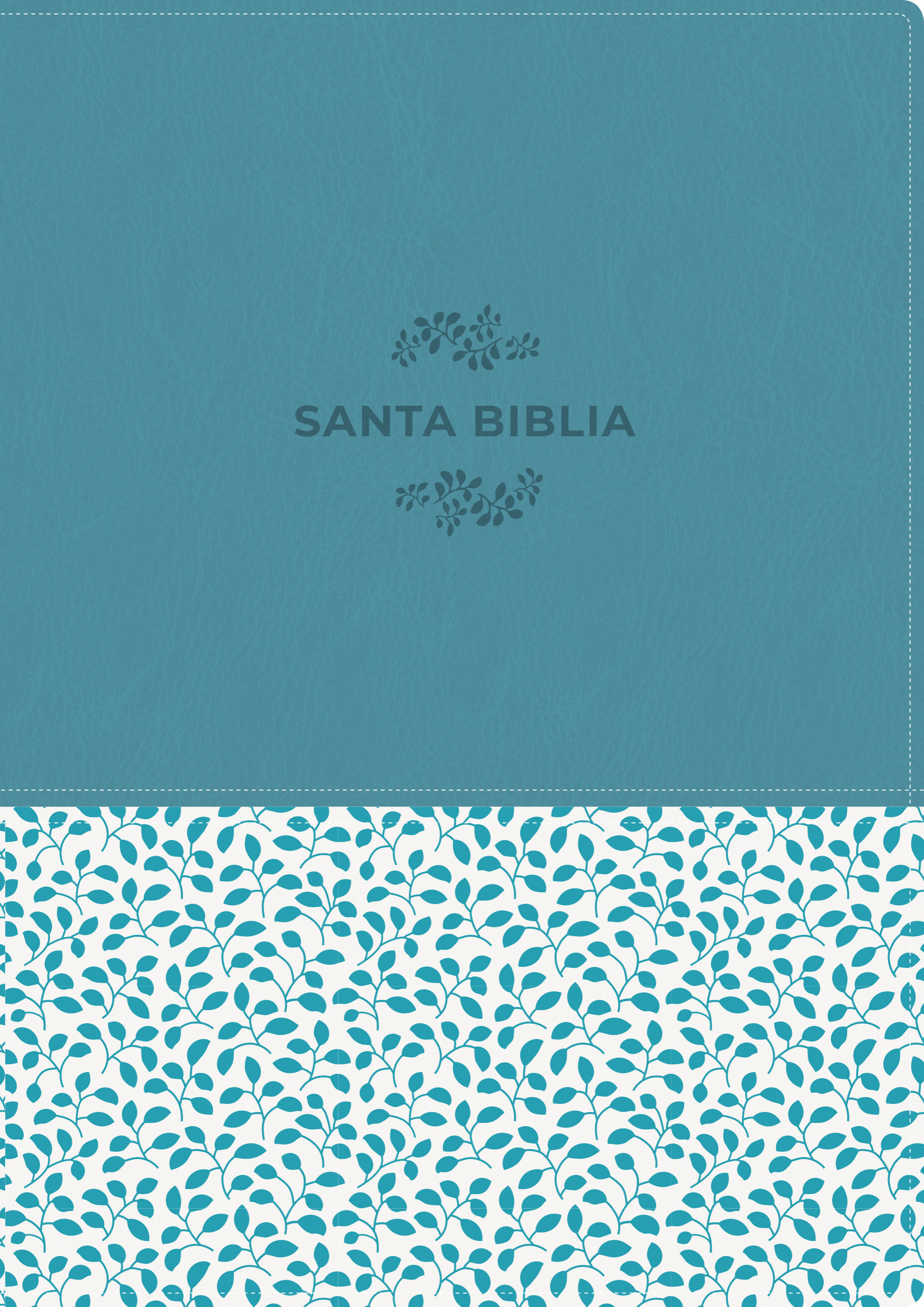 Biblia NTV Letra Grande Azul / Blanco
