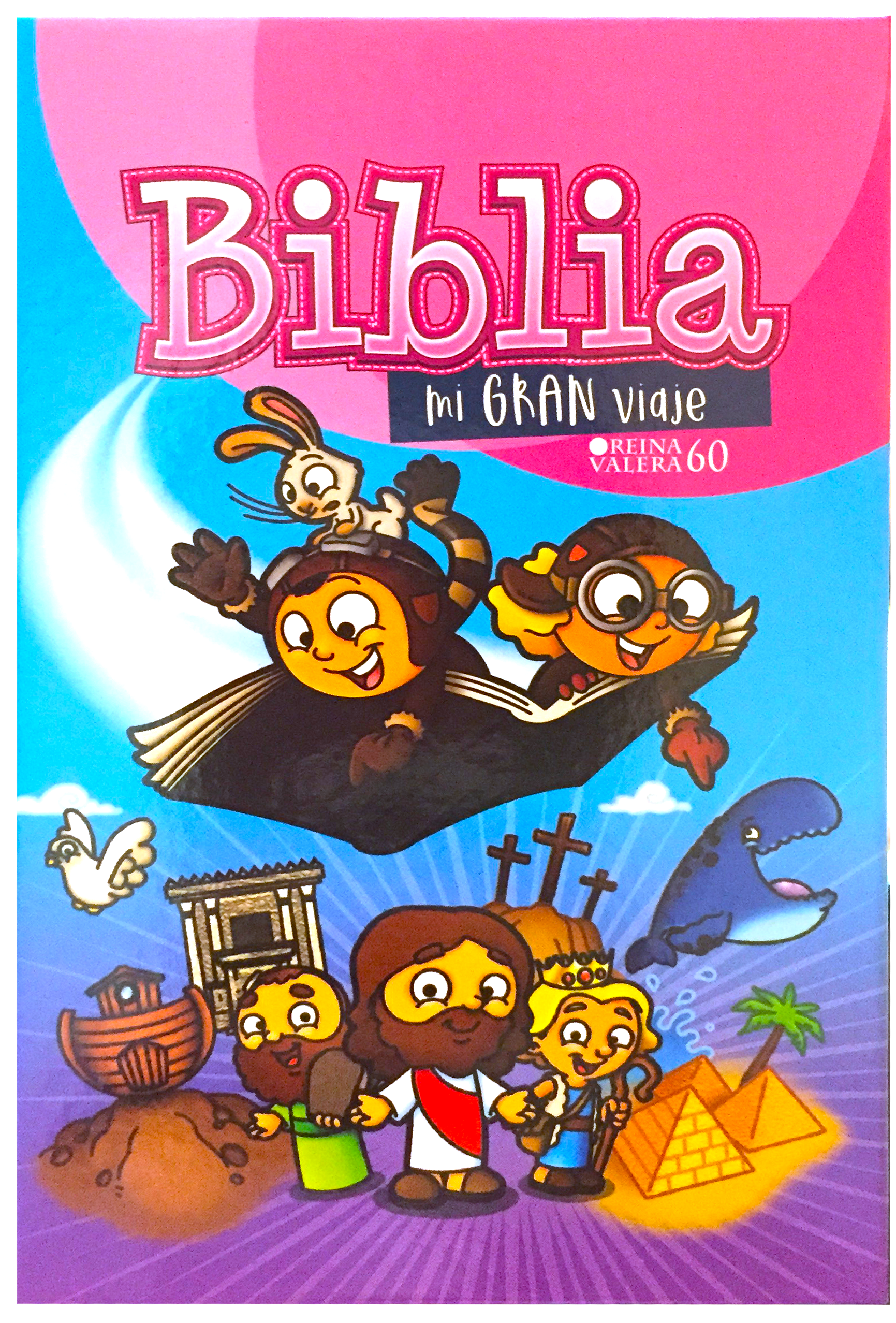 Biblia Mi Gran Viaje RV60 Rosa