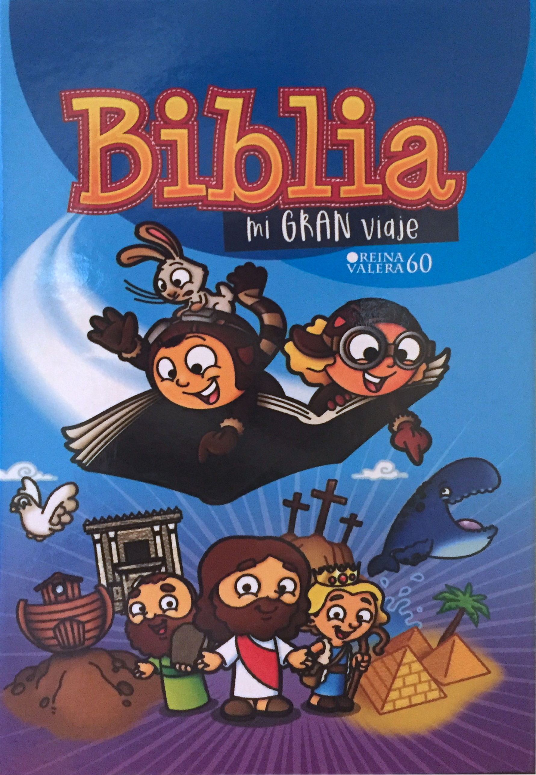 Biblia Mi Gran Viaje RV60 Azul