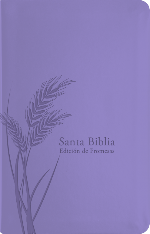 Biblia de Promesas Tamaño Manual Lavanda