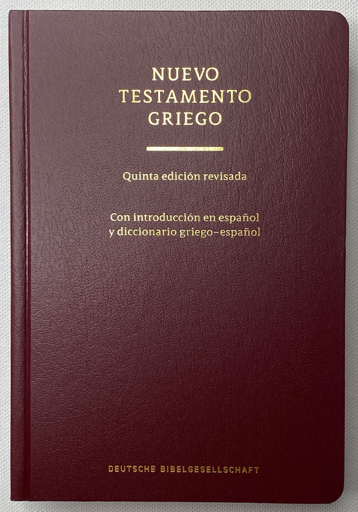 Nuevo Testamento Griego Con Diccionario Griego Español 9781619708181