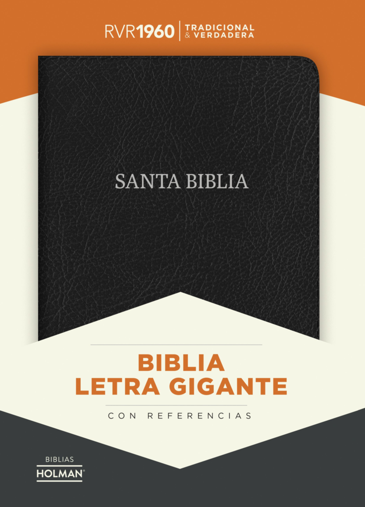 Biblia Letra Gigante Reina Valera 1960 Imitación Piel Negro