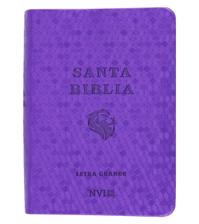 Biblia NVI Letra Grande Bolsillo Violeta