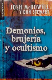 Demonios, Brujería y Ocultismo