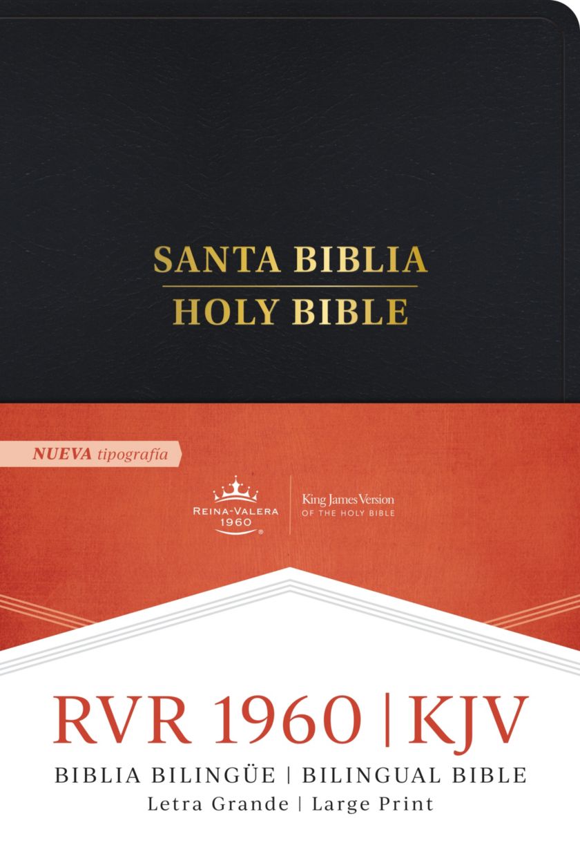 Biblia Bilingue RVR60 / KJV Negro