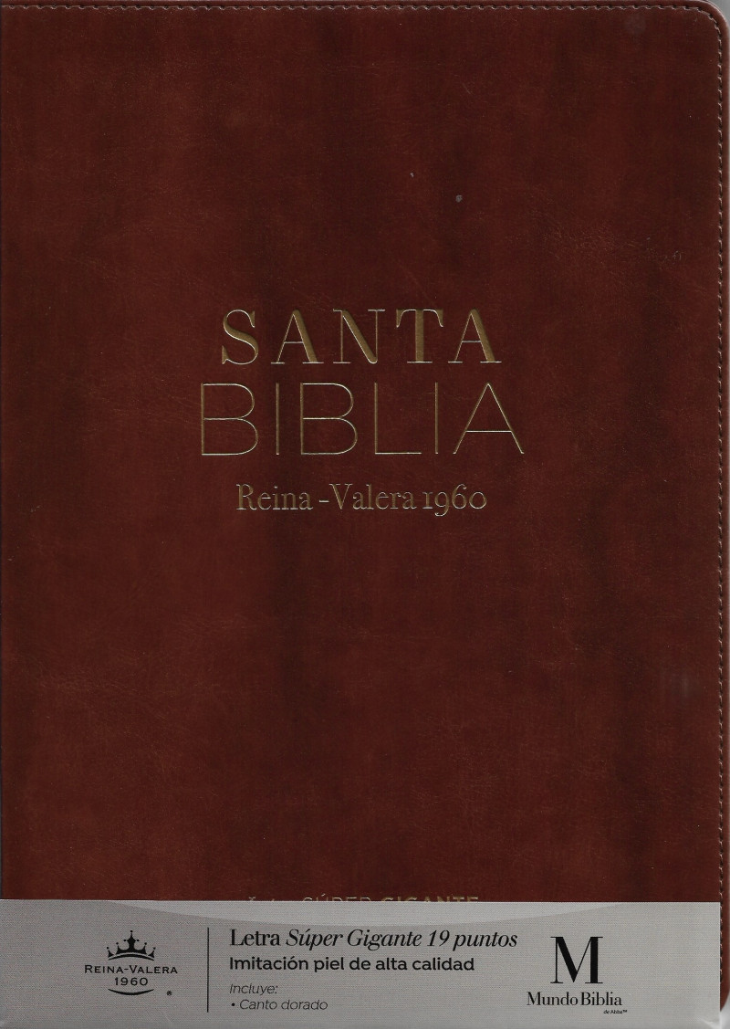 Biblia Letra Supergigante Reina Valera 1960 Café