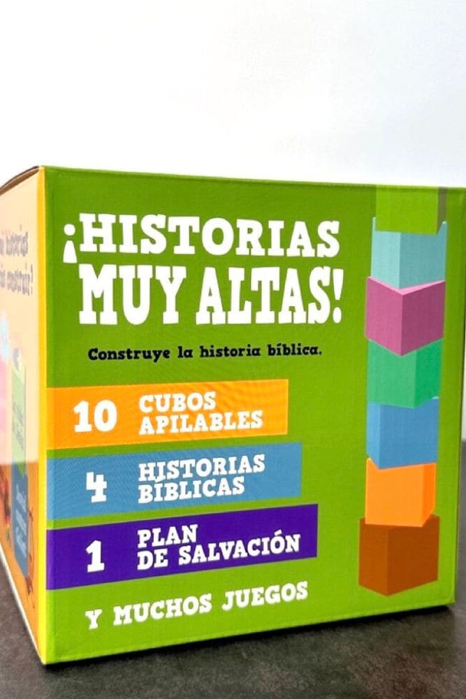 Cubo Apilable Historias Muy Altas
