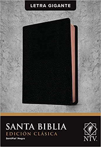 Biblia NTV Letra Gigante con Índice Negro