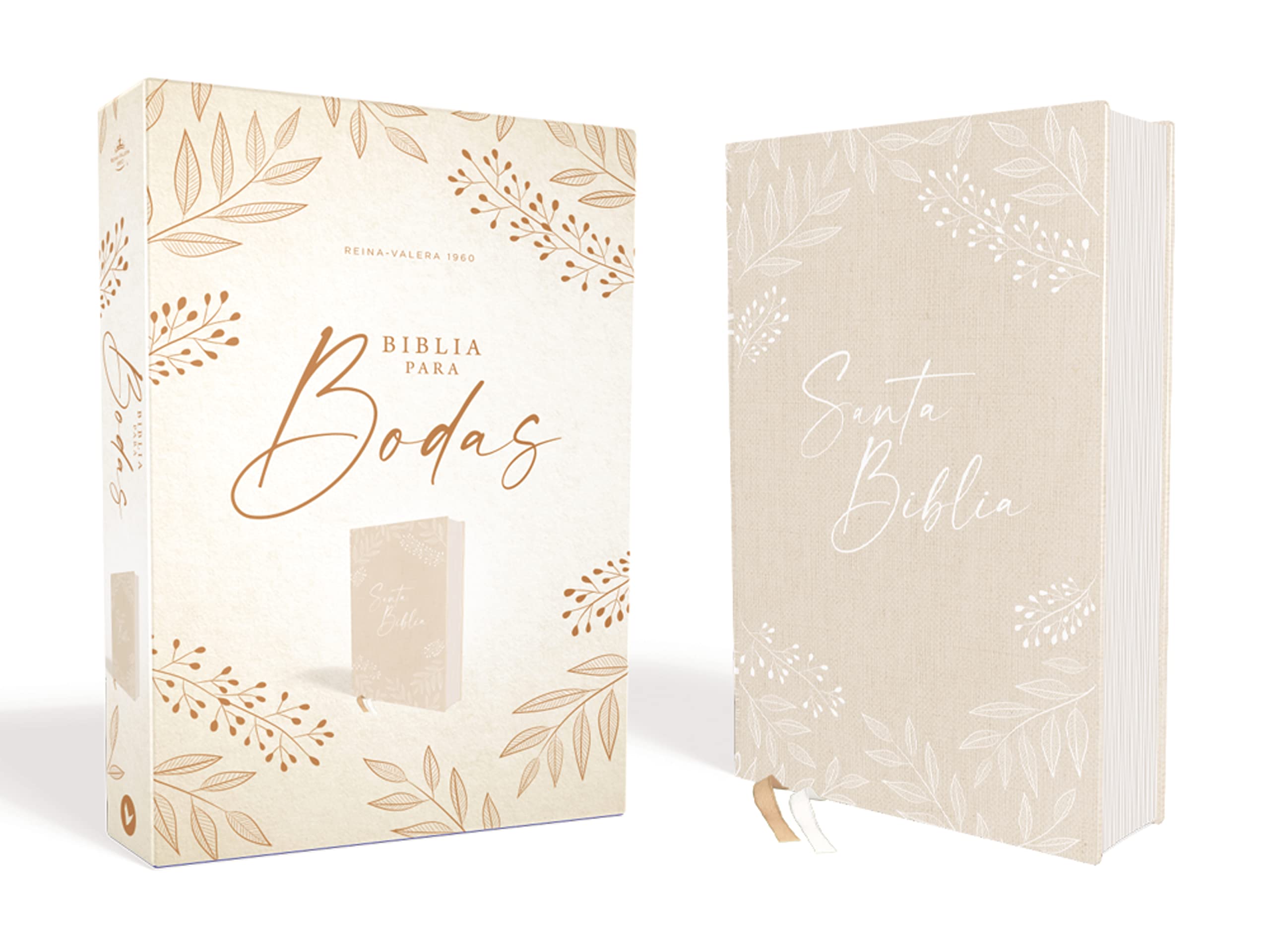Biblia Especial Para Bodas Crema