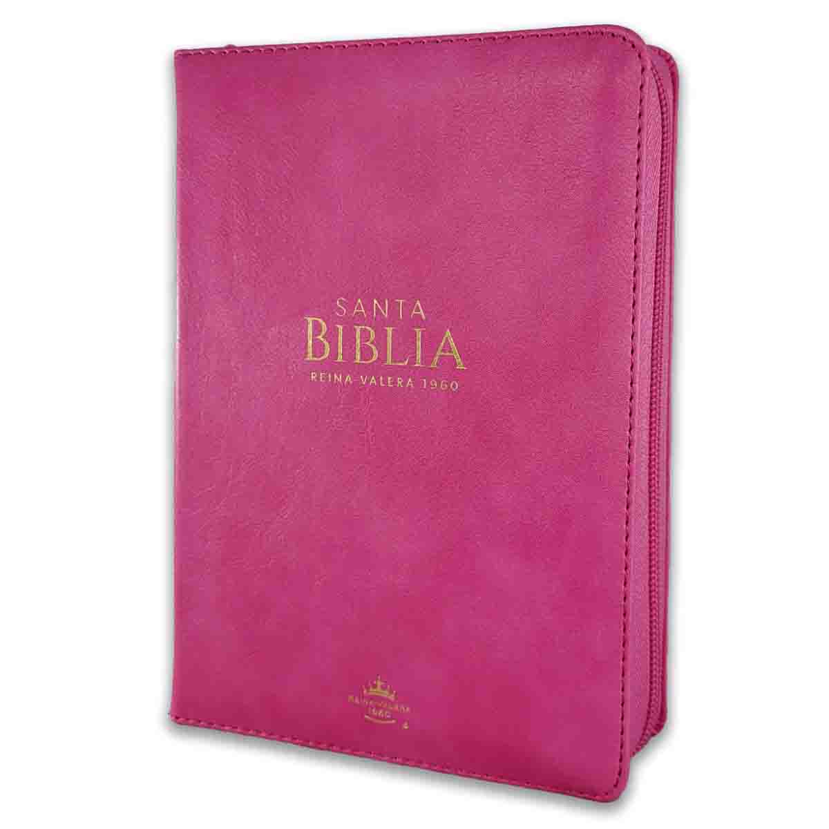 Biblia Letra Grande Reina Valera 1960 Fucsia