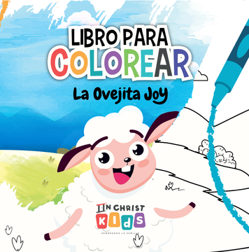 La Ovejita Joy - Colorear