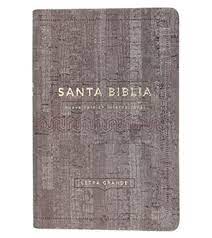 Biblia NVI Letra Grande Madera