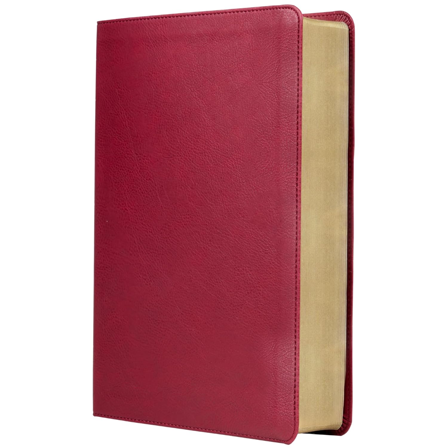 Biblia de Estudio Trasfondo Cultural símil piel bordo