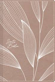 Biblia NBLA Compacta con cierre Oro Rosa